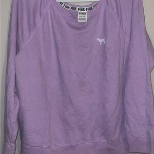 PINK Victoria's Secret Lavender Sweatshirt